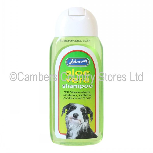 Johnsons Dog Shampoo Aloe Vera 200ml Cambers Country Store